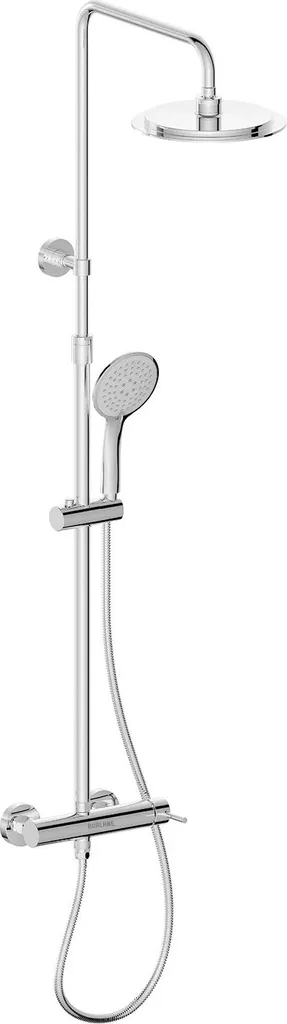 Colonne de douche Mécanique MOLLY CHROME 133x26x52 cm en finition Chrome