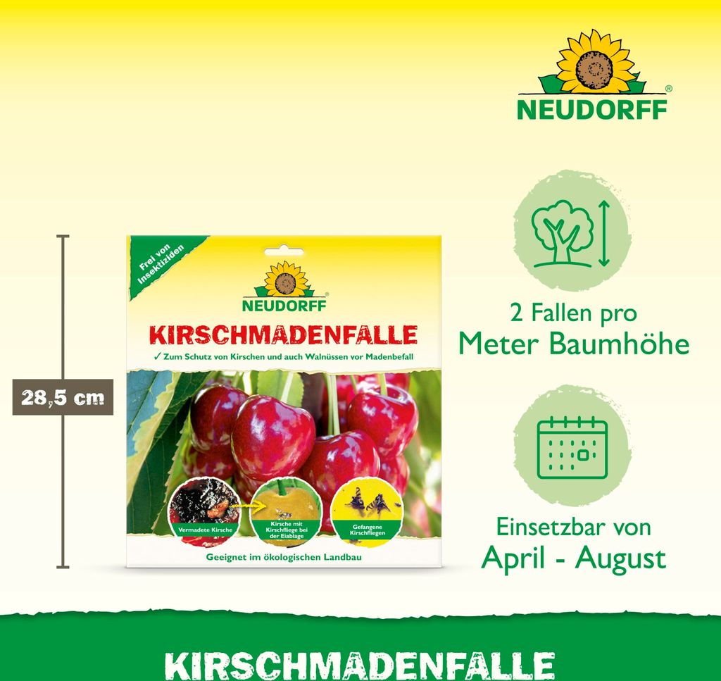 Neudorff KirschmadenFalle 7 Stück Produktbild 3