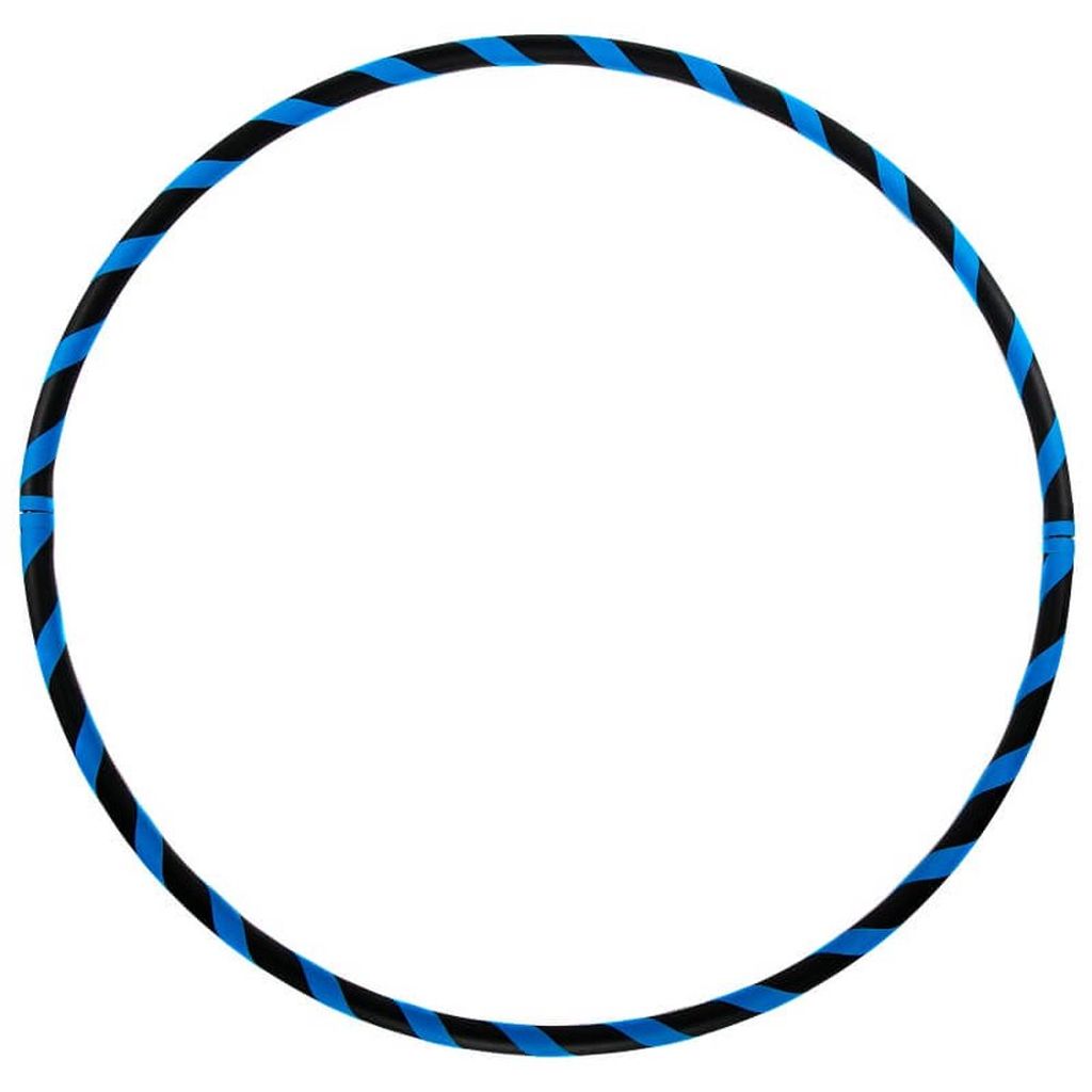 Hula Hoop pieghevole per principianti, blu neon Ø95cm Immagine del prodotto 