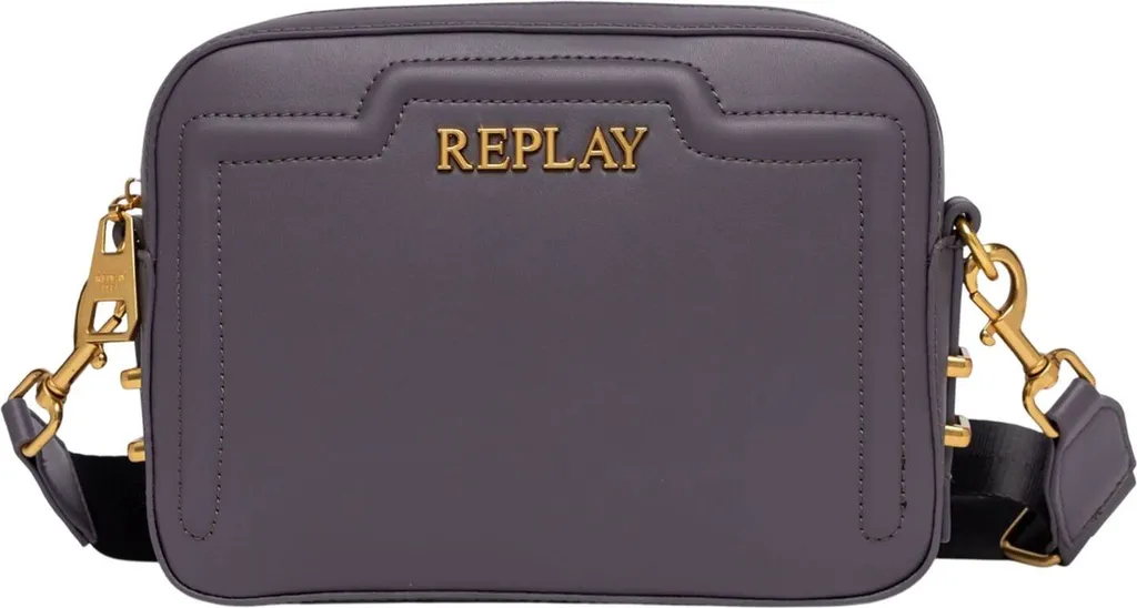 REPLAY borsa a tracolla Crossbody Bag Excalibur grigio cadetto