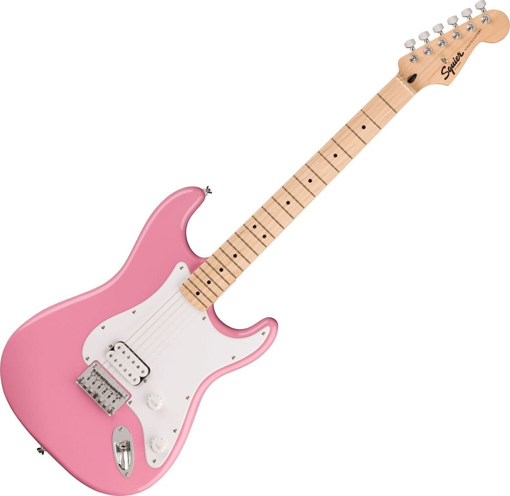 Fender Squier Sonic Stratocaster HT H MN Flash Pink Gitara Zdjęcie produktu 