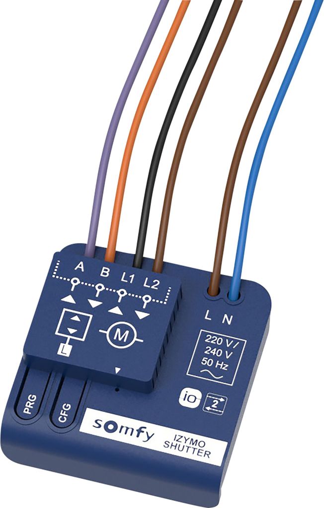 SOMFY 1822660 Odbiornik podtynkowy do rolet io (1822660) Zdjęcie produktu 