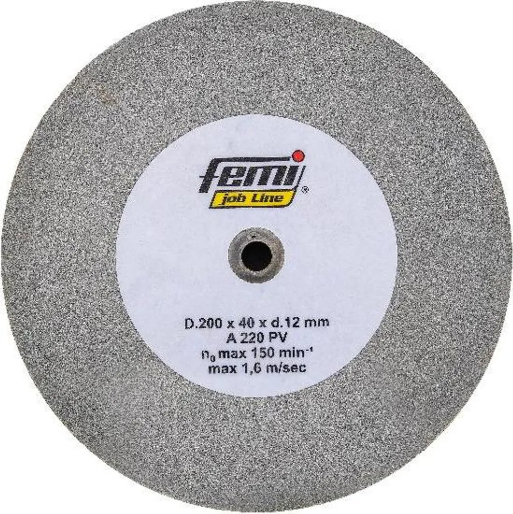 Meule de Finition Grain 220 Largeur 40mm FEMI pour Affûtage de Précision