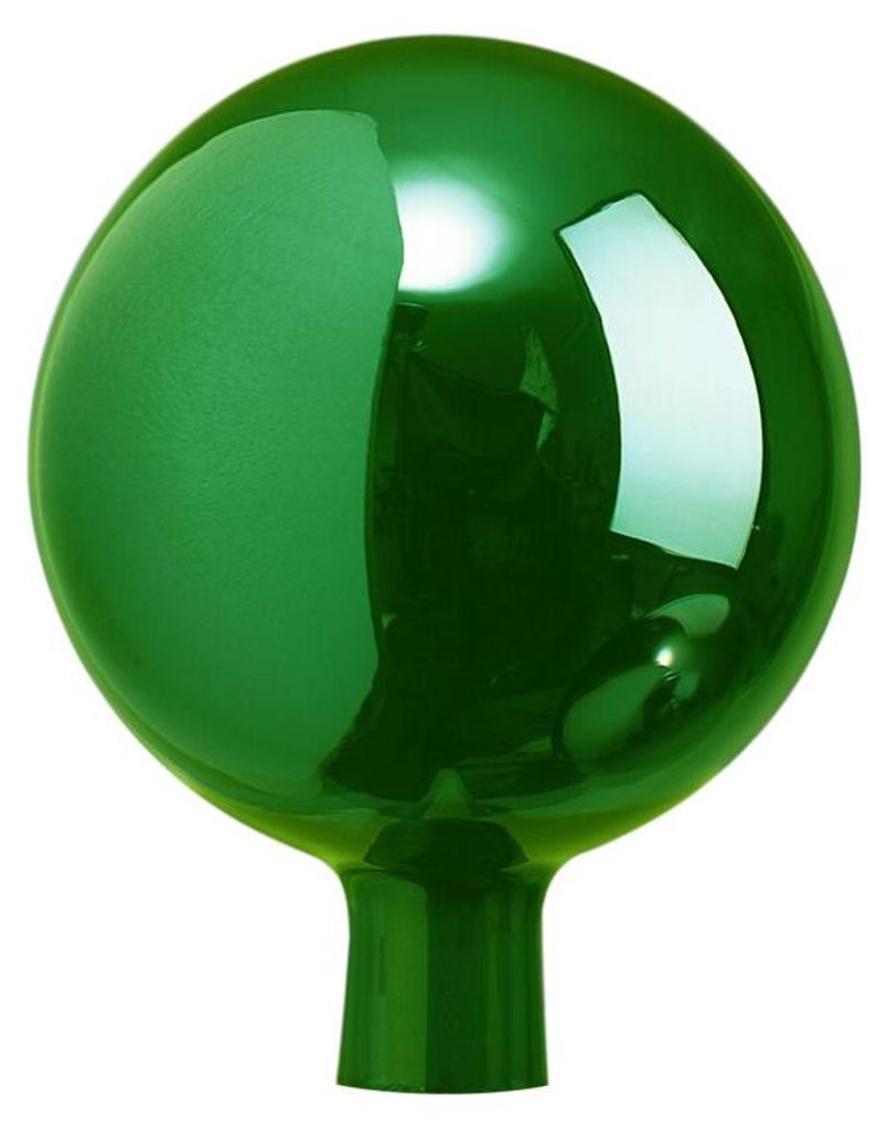 Rosenkugel aus Glas, 16cm, grün Produktbild 