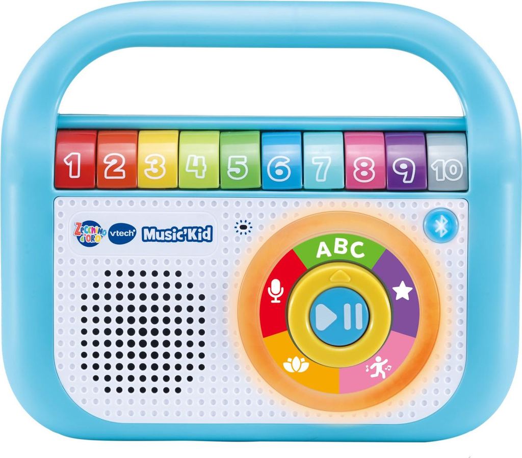VTech Music'Kid dello Zecchino d'Oro, 2 Jahr(e), Mit Ton, Batterien erforderlich, AA, Kunststoff, Mehrfarbig