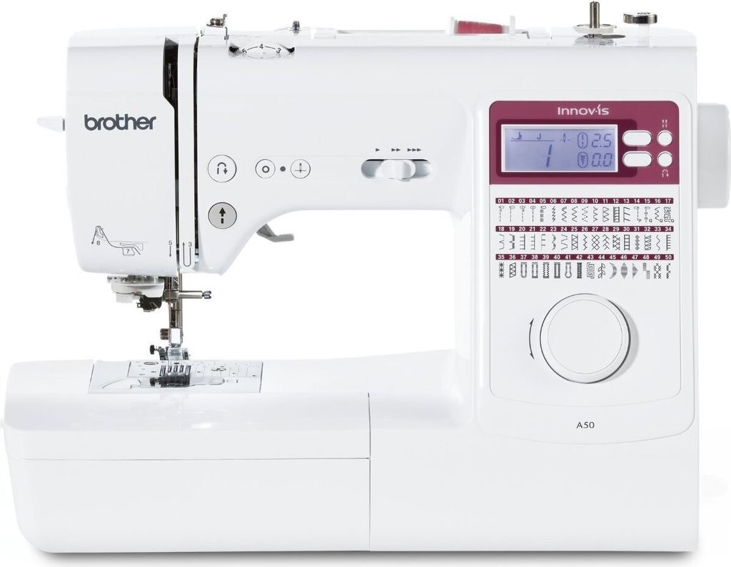 Brother NVA50, Weiß, Automatische Nähmaschine, Overlock, Produktbild 