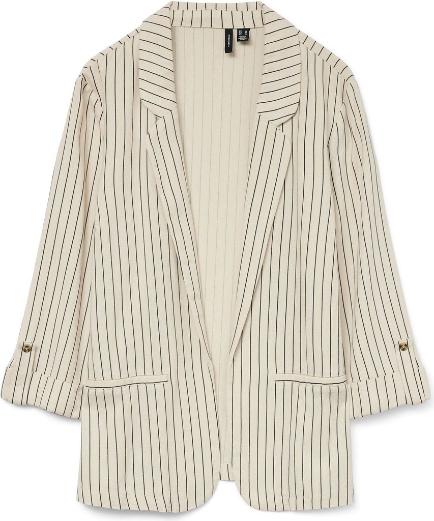 VERO MODA Eleganter Blazer Jackett Leichter Business Shacket Sakko Größe: L