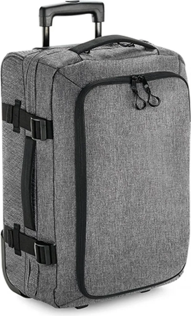 BagBase BG481 Escape Carry-On Wheelie Grey Marl | Trolley da Cabina 40L