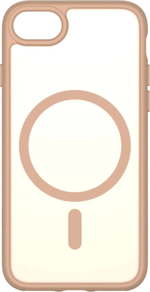 Coque iPhone 8/SE Antidérapante et MagSafe : Solution Jaune Sable Mate - 3