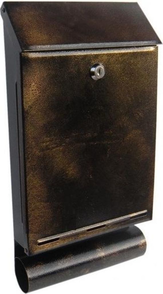 Briefkasten Mit Rohr A-4T Antik - Skl A4T 502