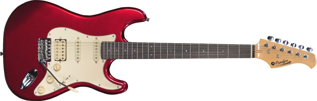 Prodipe Guitars ST83 RA Candy Red Gitara elektryczna Zdjęcie produktu 