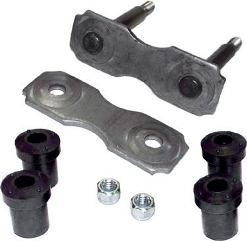 Federgehänge Federschäkel Vorderachse Kit Jeep CJ Bj. 76-86