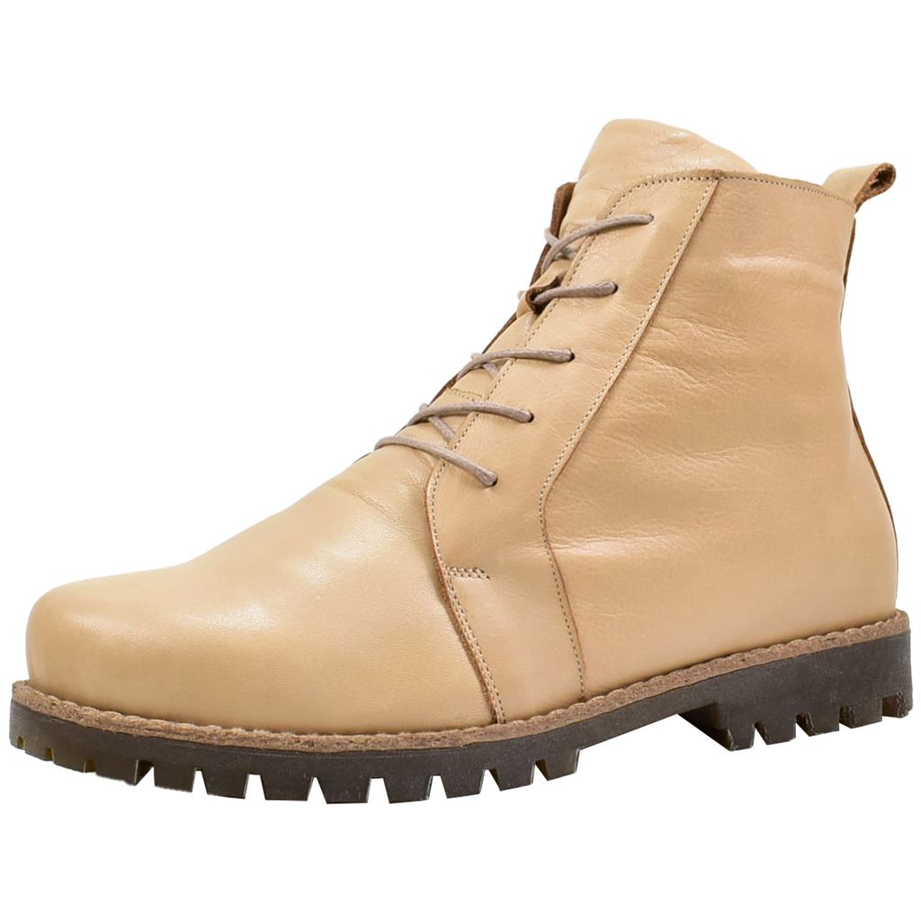 Andrea Conti Damen Stiefelette – Leder, Schnürung, Profilsohle, Style 0342847