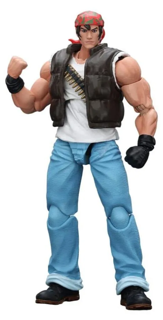 Figurine de collection Ralf Jones KOF '98 Équipe Hero taille 12cm