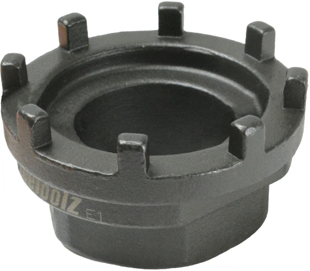 tretlagerwerkzeug 8-Nocken Shimano + Isis schwarz Obrázok produktu 
