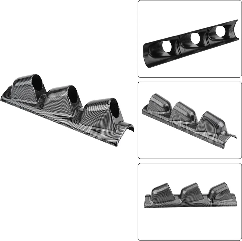 Pod triple de pilier pour manomètre 52 mm universel de voiture