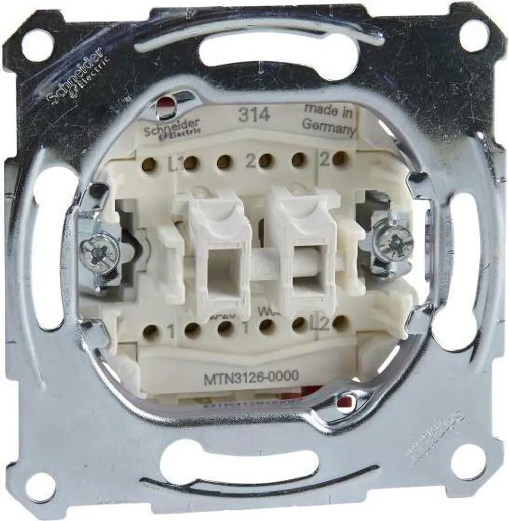 Interrupteur Double Va-et-Vient 10AX pour Rénovation Merten Schneider 5B