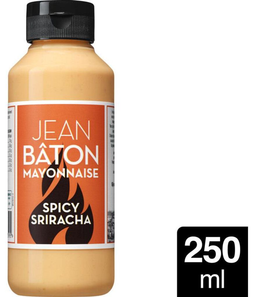Jean Bâton Pikantní majonéza Sriracha 250 g – Krémová, Obrázek produktu 