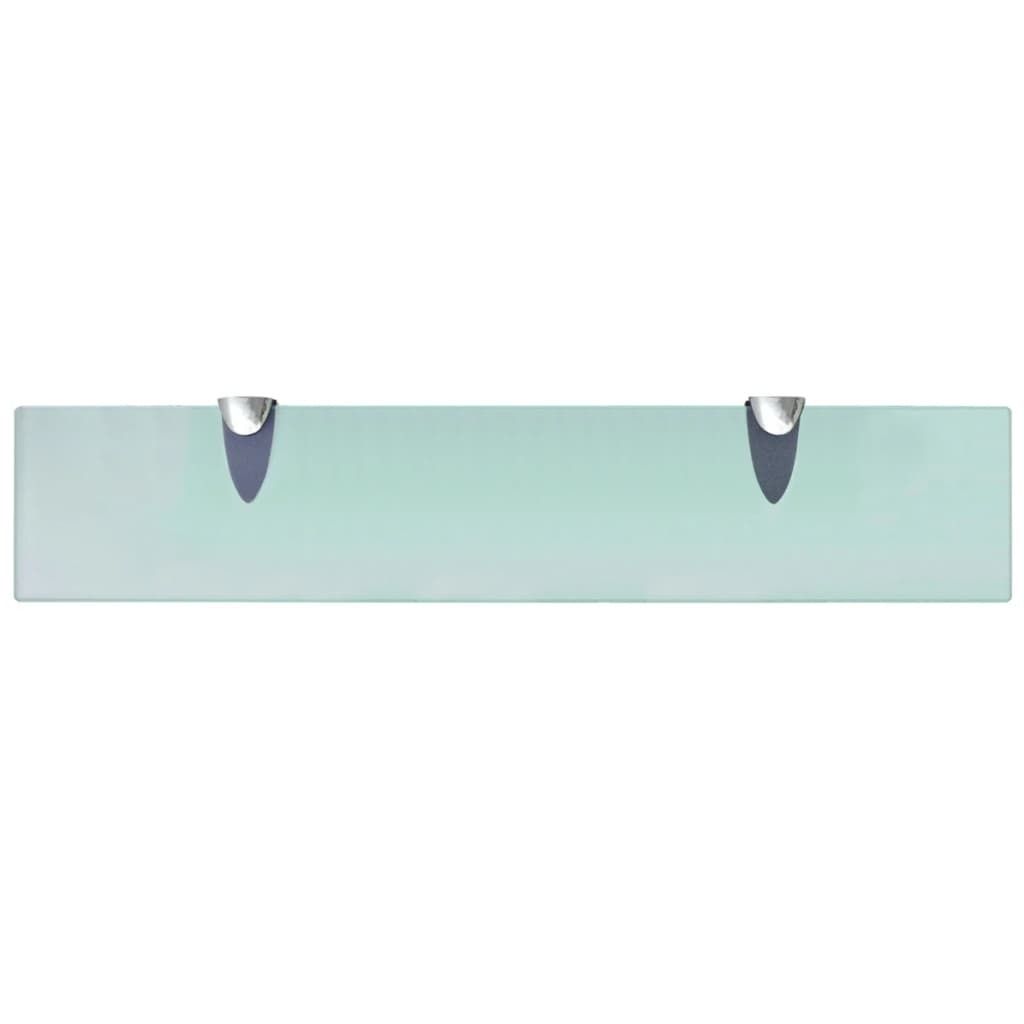 vidaXL Schweberegal Glas 50x10 cm 8 mm