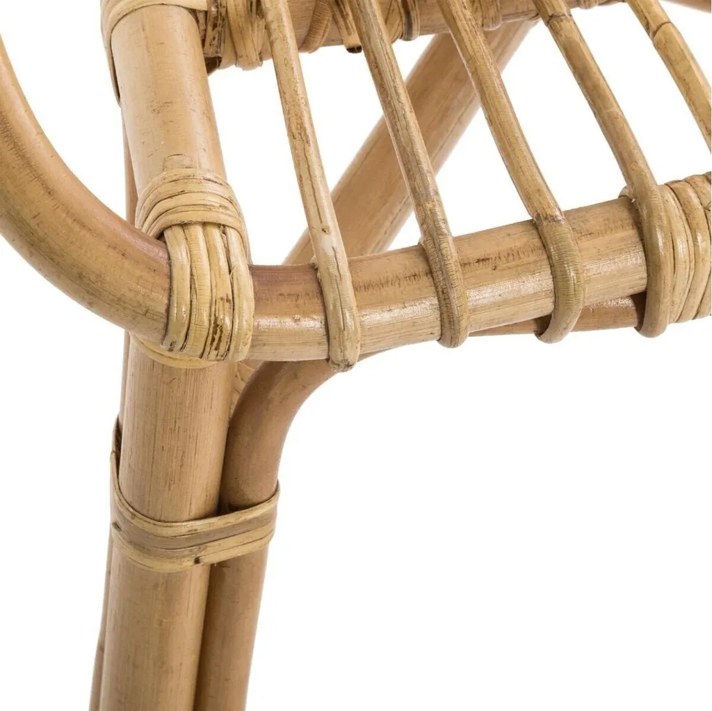 Fauteuil de relaxation Dream RATTAN naturel pour coin lecture cosy