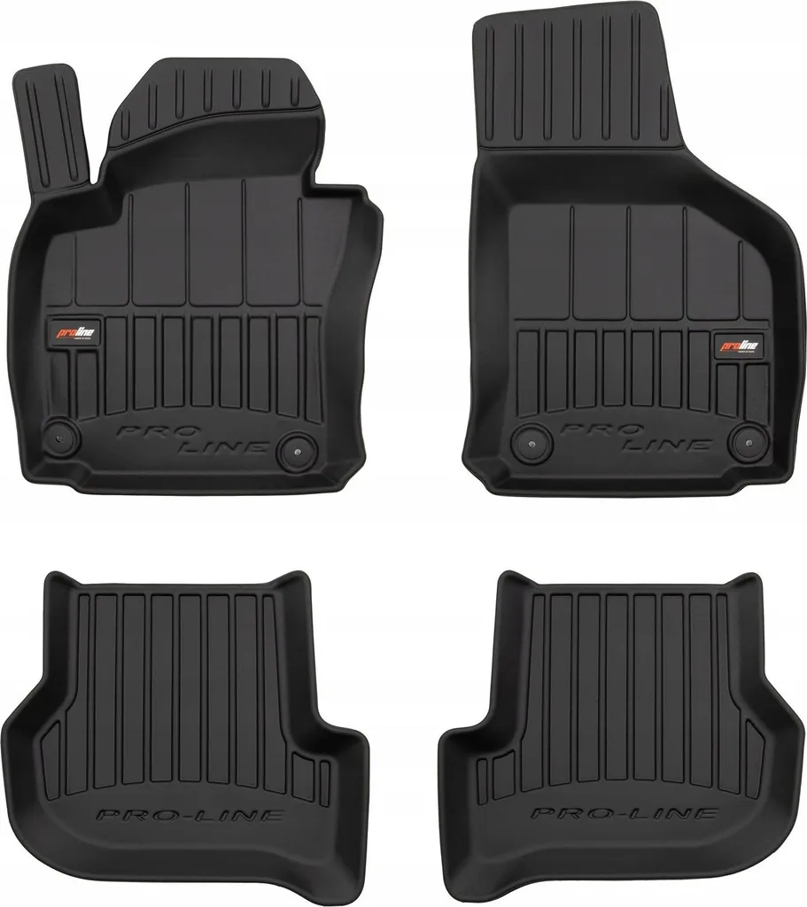 Tappetini Gomma Seat Leon 2 2005-2012 su Misura - Protezione 3D