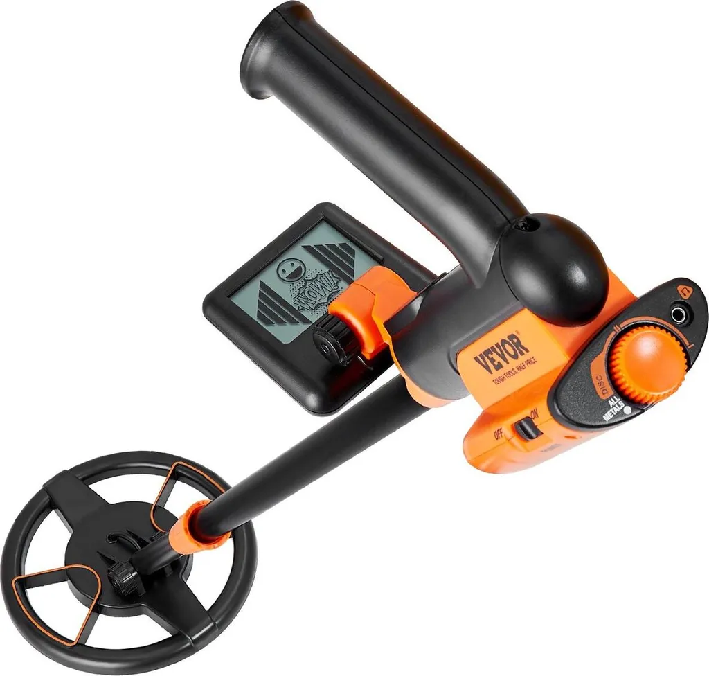 Metal detector per bambini, bobina di ricerca impermeabile da 6 pollici con display LCD, rilevatore d'oro regolabile da 26'' a 36'', asta leggera in fibra di carbonio per bambini e ragazzi alla ricerca di monete d'oro e tesori - 9