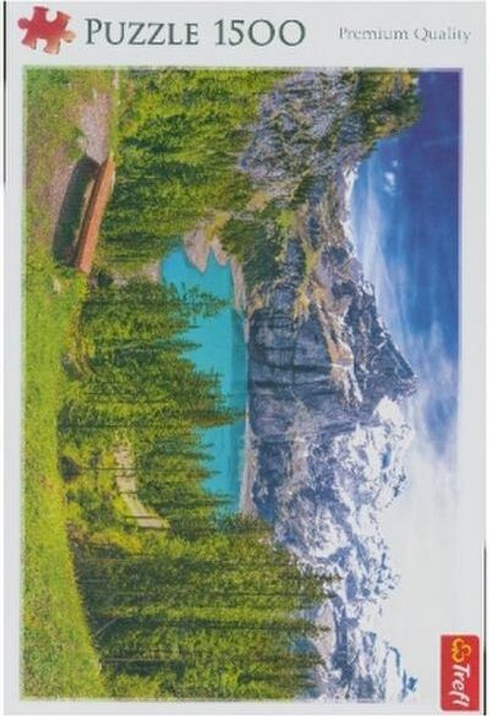 TREFL Puzzle Oeschinensee, Alpen 1500 Teile Produktbild 3