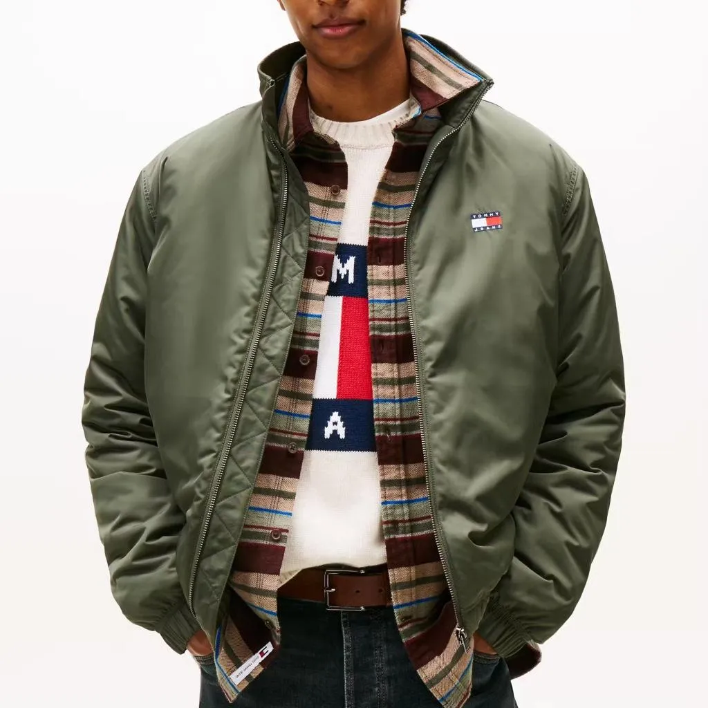 Tommy Hilfiger Jacket DM0DM21936MRH Vert Taille M pour Homme Chic