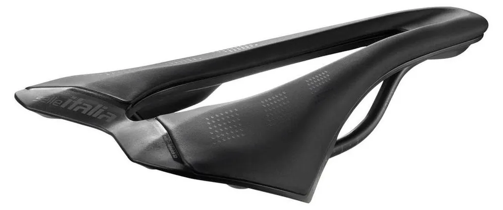 Selle Italia SLR S3 argentée ergonomique et ultra légère unique