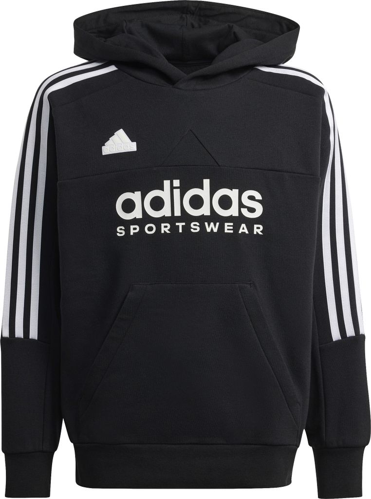 ADIDAS J HOT FL Kapuzensweatshirt Kinder schwarz 176