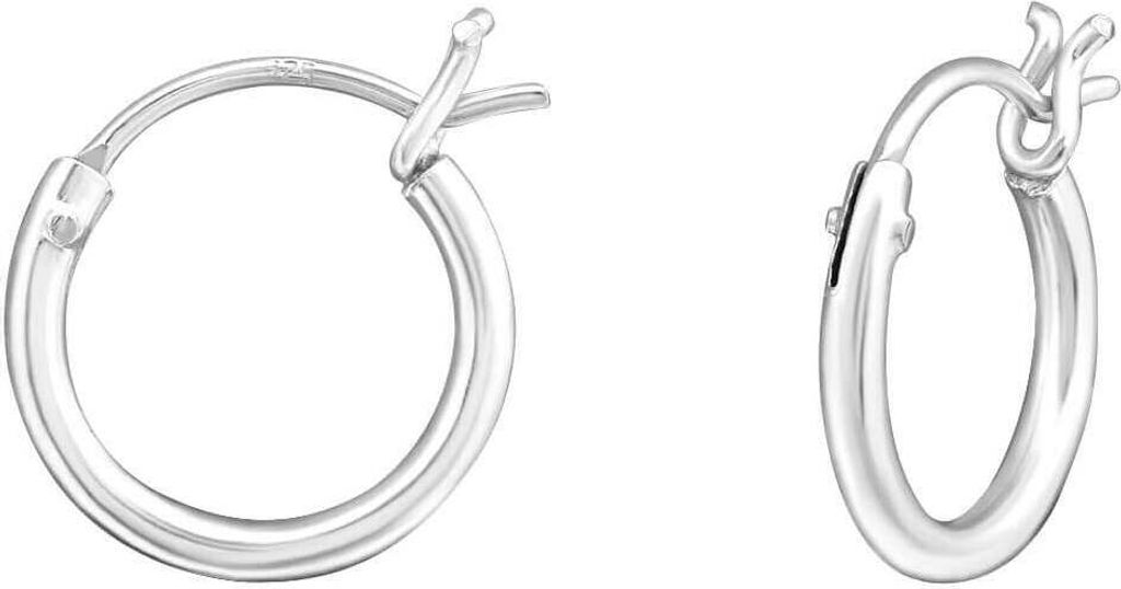 925 Sterling Silber Creolen Ohrringe Stärke 1,2mm mit Produktbild 