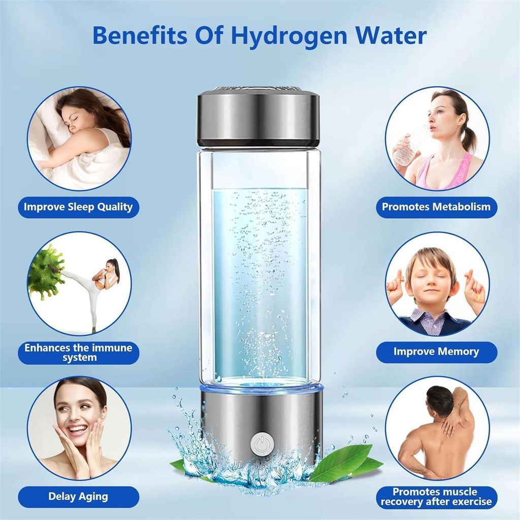 Wasserstoff-Wasserflasche Wiederaufladbare Produktbild 5