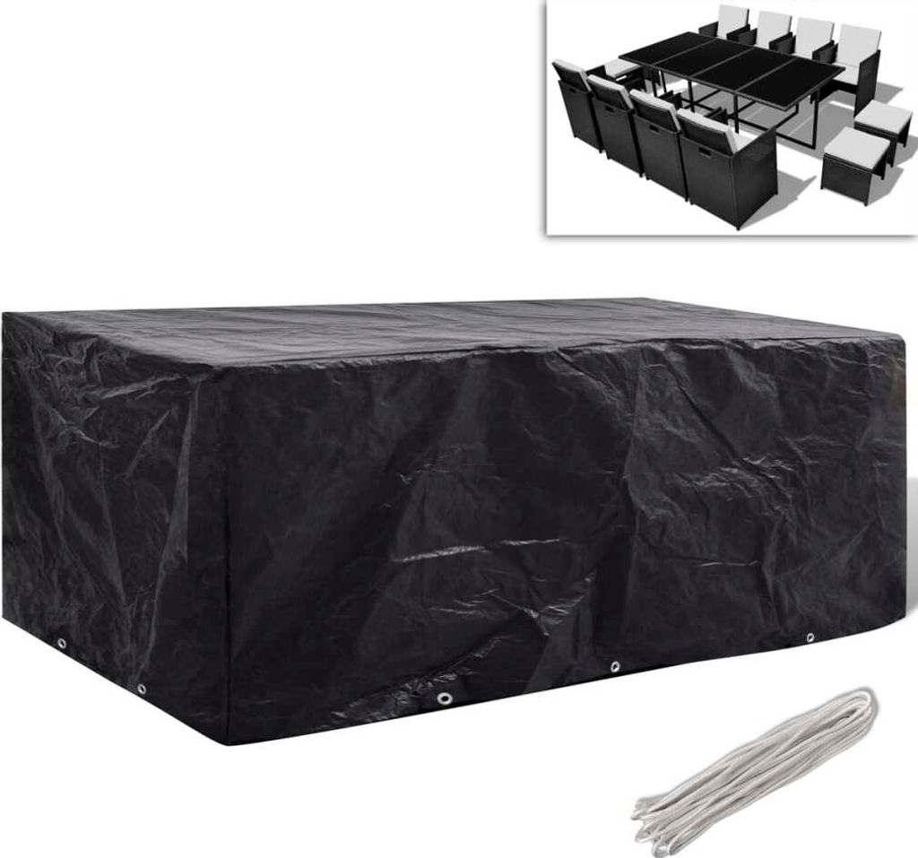 Maison Exclusive Gartenmöbel-Abdeckung 8 Ösen 229x113x73 cm