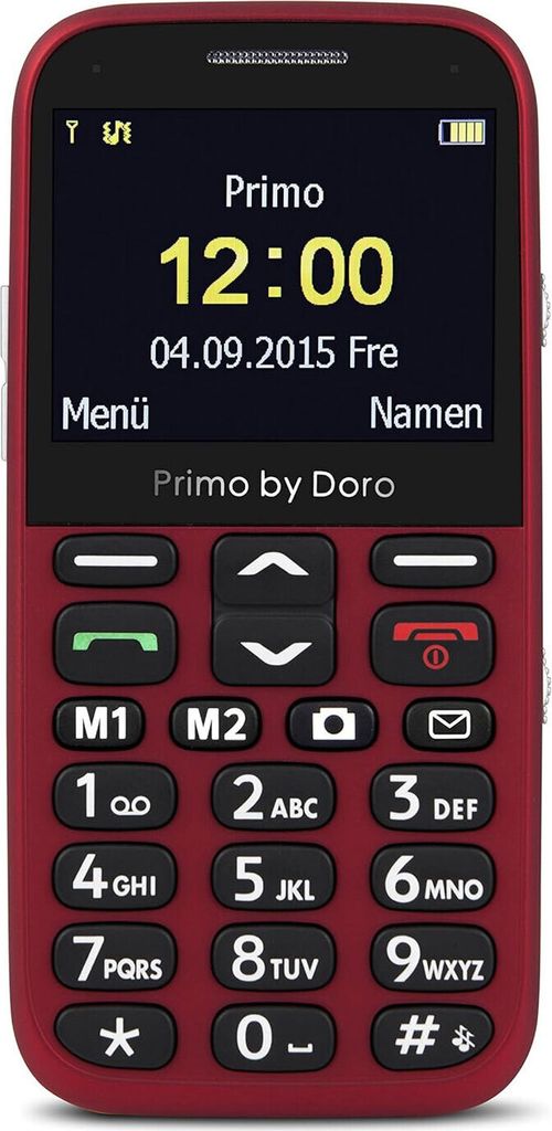 Doro Primo 366 rot Produktbild 4