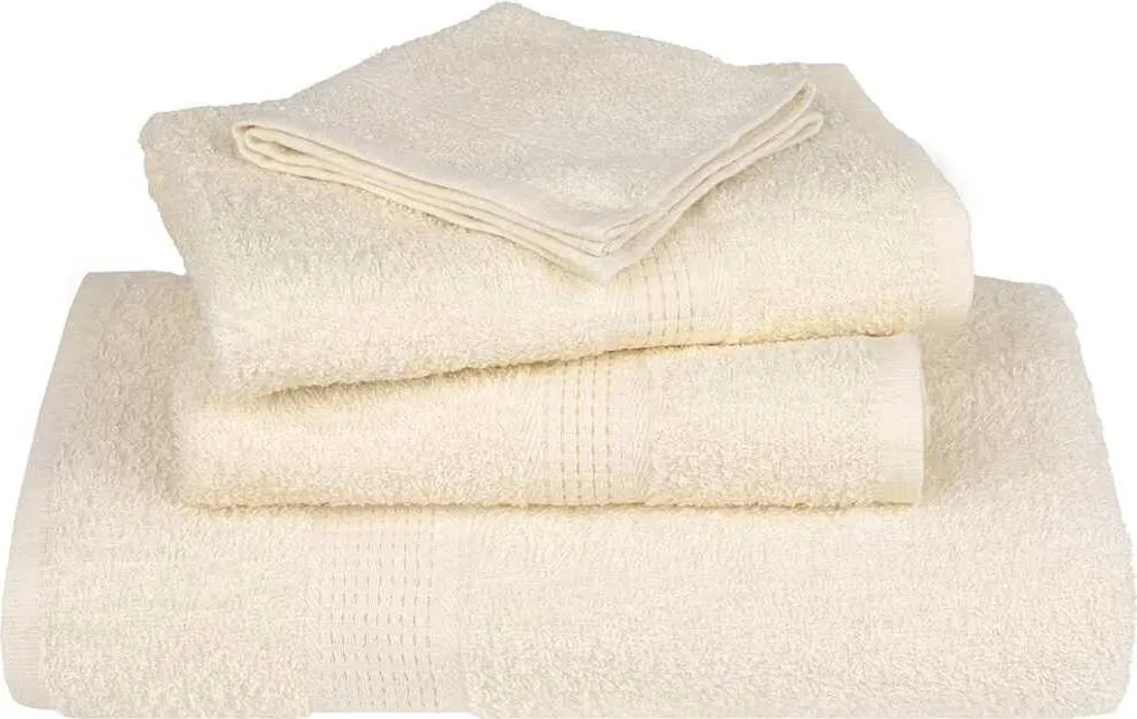 Set Risparmio 12 Asciugamani FROGN Crema | Ideale per Famiglie e Sport - 4