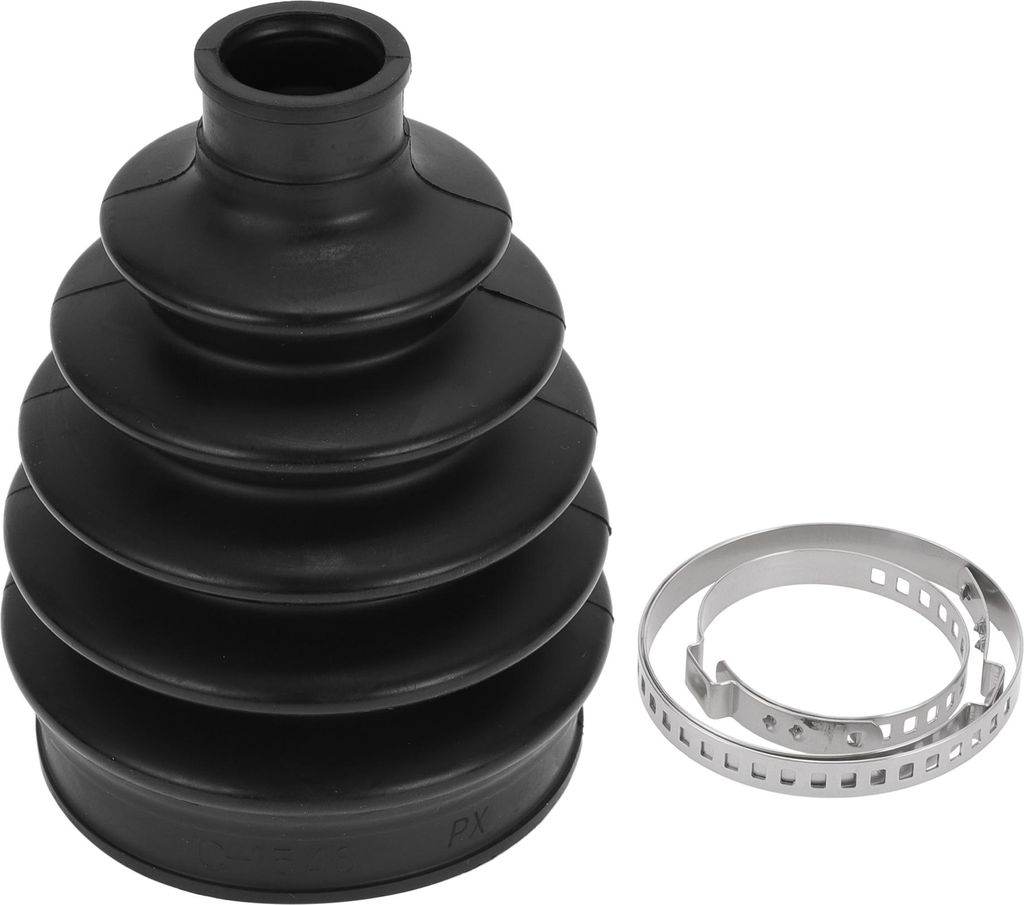 1 Satz CV-Gelenkmanschetten-Kit für Mercedes-Benz C300 2008-2014 Äußere Gleichlaufgelenkmanschette mit Klemmen Nr. A2043300585 Schwarzes Gummi