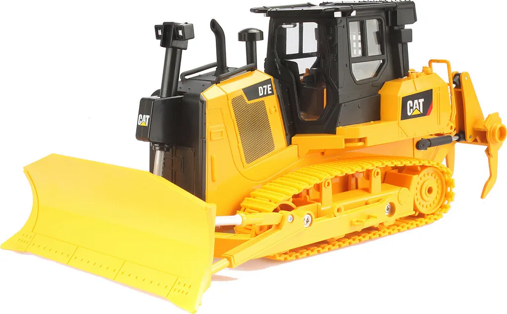 Engin de Chantier RC Carrera CAT D7E Idéal pour Jouer dans le Sable