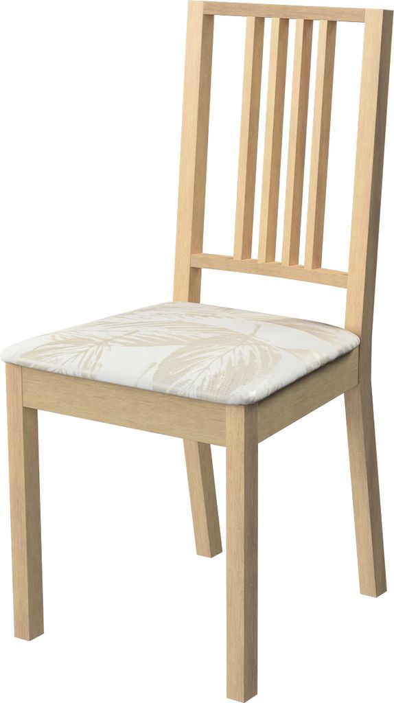 Dekoria Börje Sitzbezug, grau-beige, Stuhlbezug Börje Produktbild 