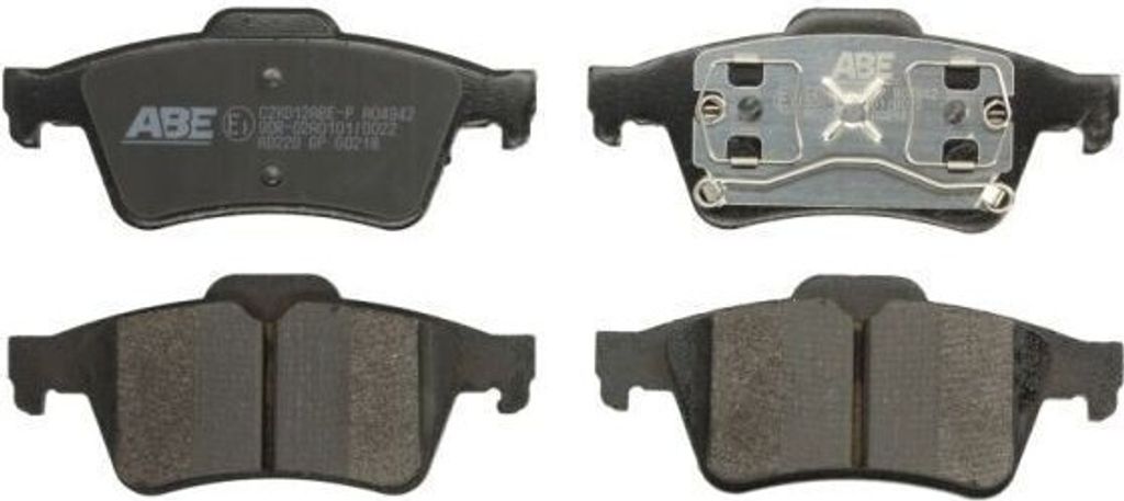 ABE Bremsbeläge Satz Hinten für FORD Kuga Mk2 (DM2) C2X012ABE-P