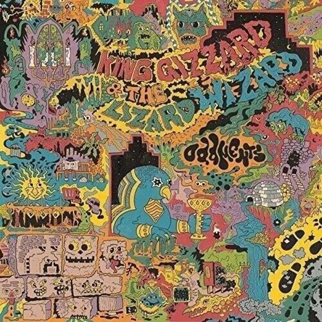 Écoutez Oddments de King Gizzard en Vinyle Violet - Immersion Sonore