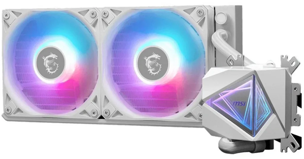 MSI MAG Coreliquid I240 Kit de refroidissement liquide Blanc 240mm