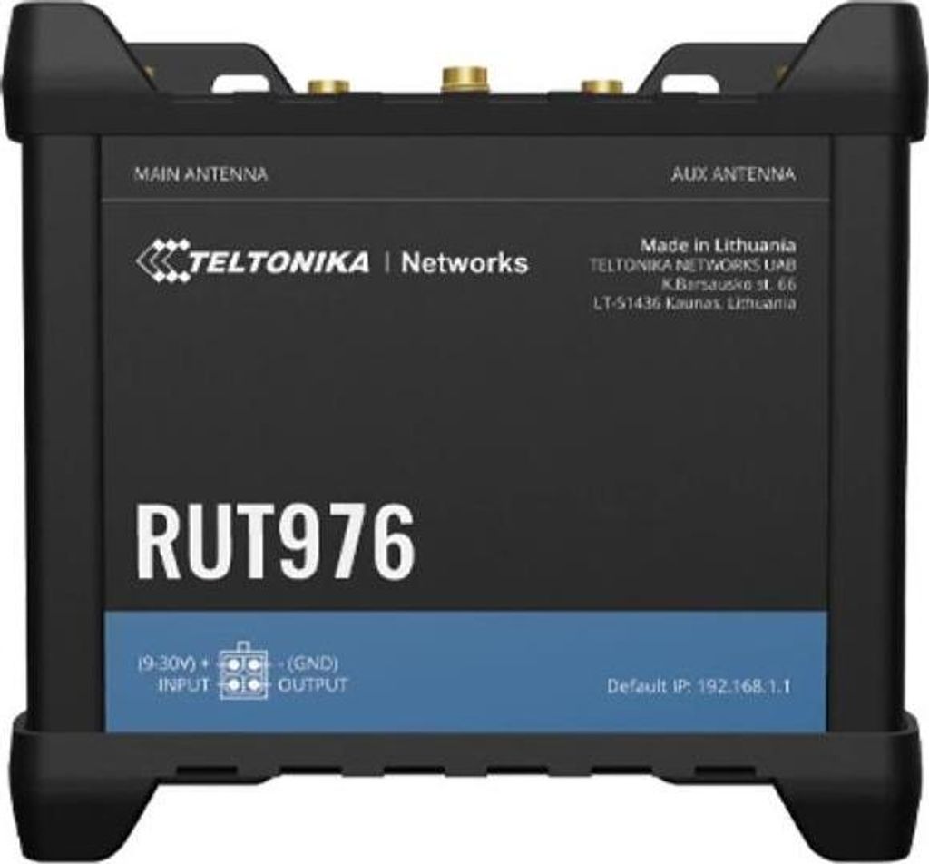 Teltonika · Router · RUT976 · Redcap 5G Router (RUT976000000)