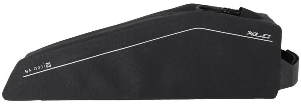 Sacoche XLC BA-G03 étanche 1,25L noir taille M avec fixation Velcro