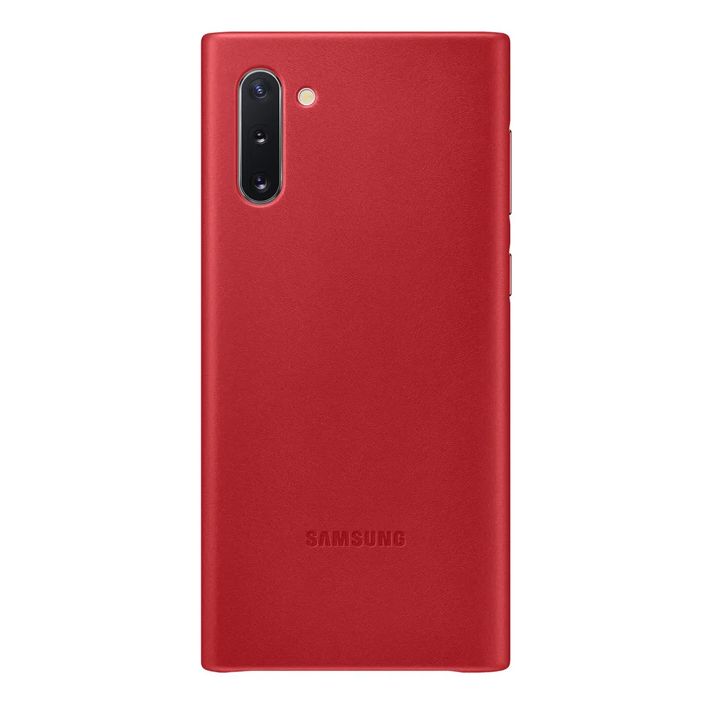 Samsung EF-VN970 Cover Note 10 Rosso - Pelle Alta Qualità