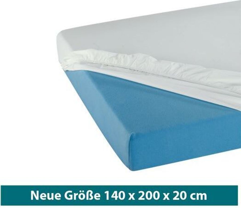 Spannbetttuch wasserdicht atmungsaktiv Matratzenschutz Produktbild 