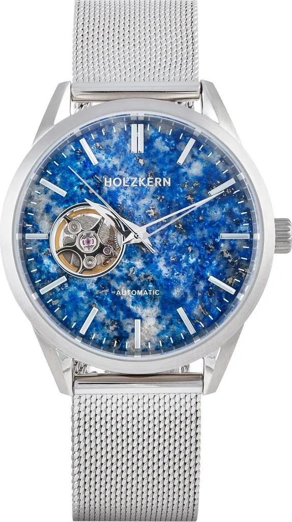 Montre Automatique Elégante en Lapis-lazuli pour un Style Masculin Chic