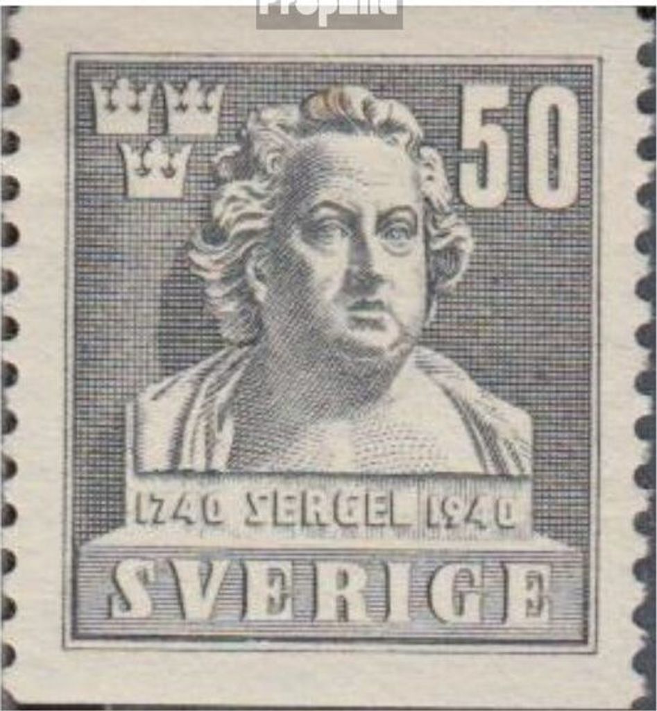 Briefmarken Schweden 1940 Mi 279A,Dl,Dr-280A (kompl.Ausg.) postfrisch Sergel