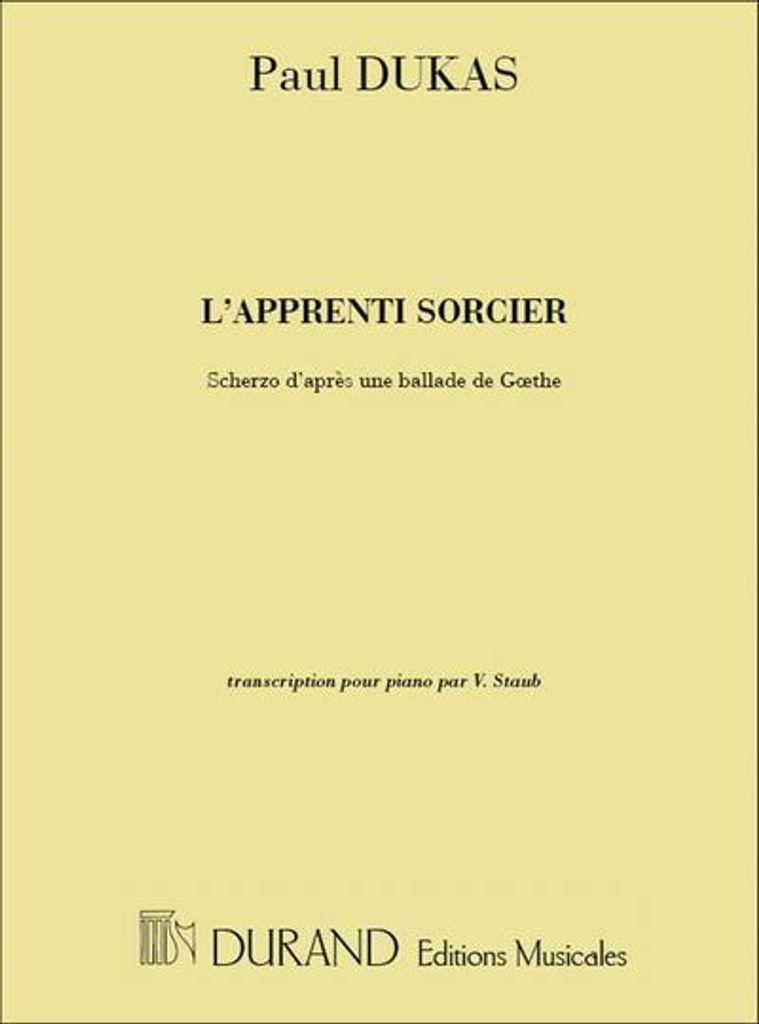 L'Apprenti sorcierpour piano