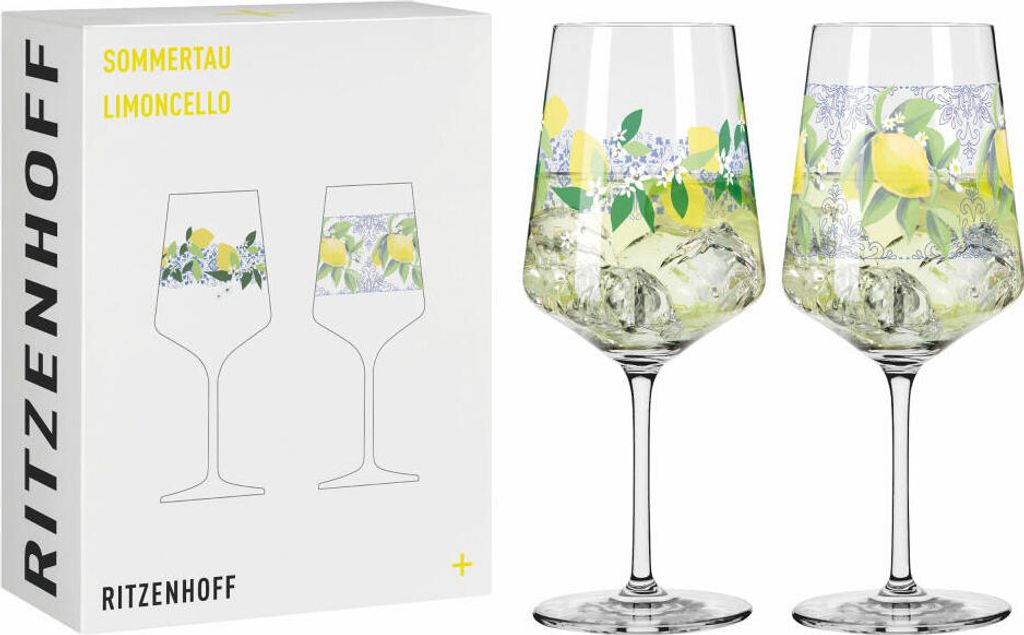 Ritzenhoff Limoncello-Gläser 2er Set Sommertau 021 022, Rea Immagine del prodotto 