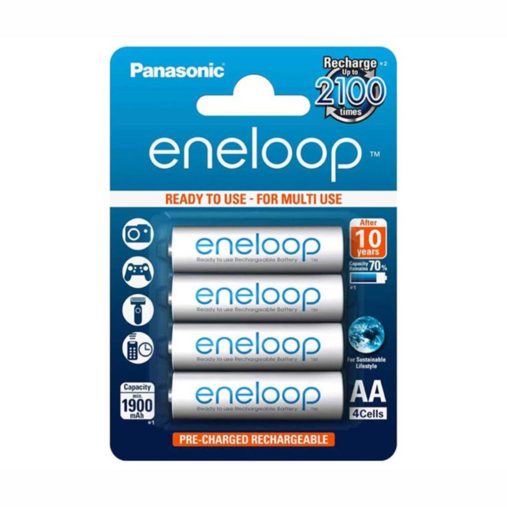 Panasonic eneloop AA/HR6, 1900 mAh, Akkus Ni-MH, 4 Stück(e)